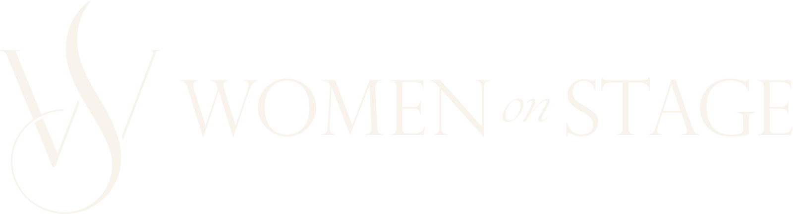 Women on Stage